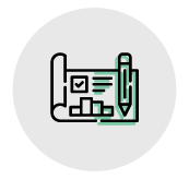 Compra, planificación e implementación de medios.